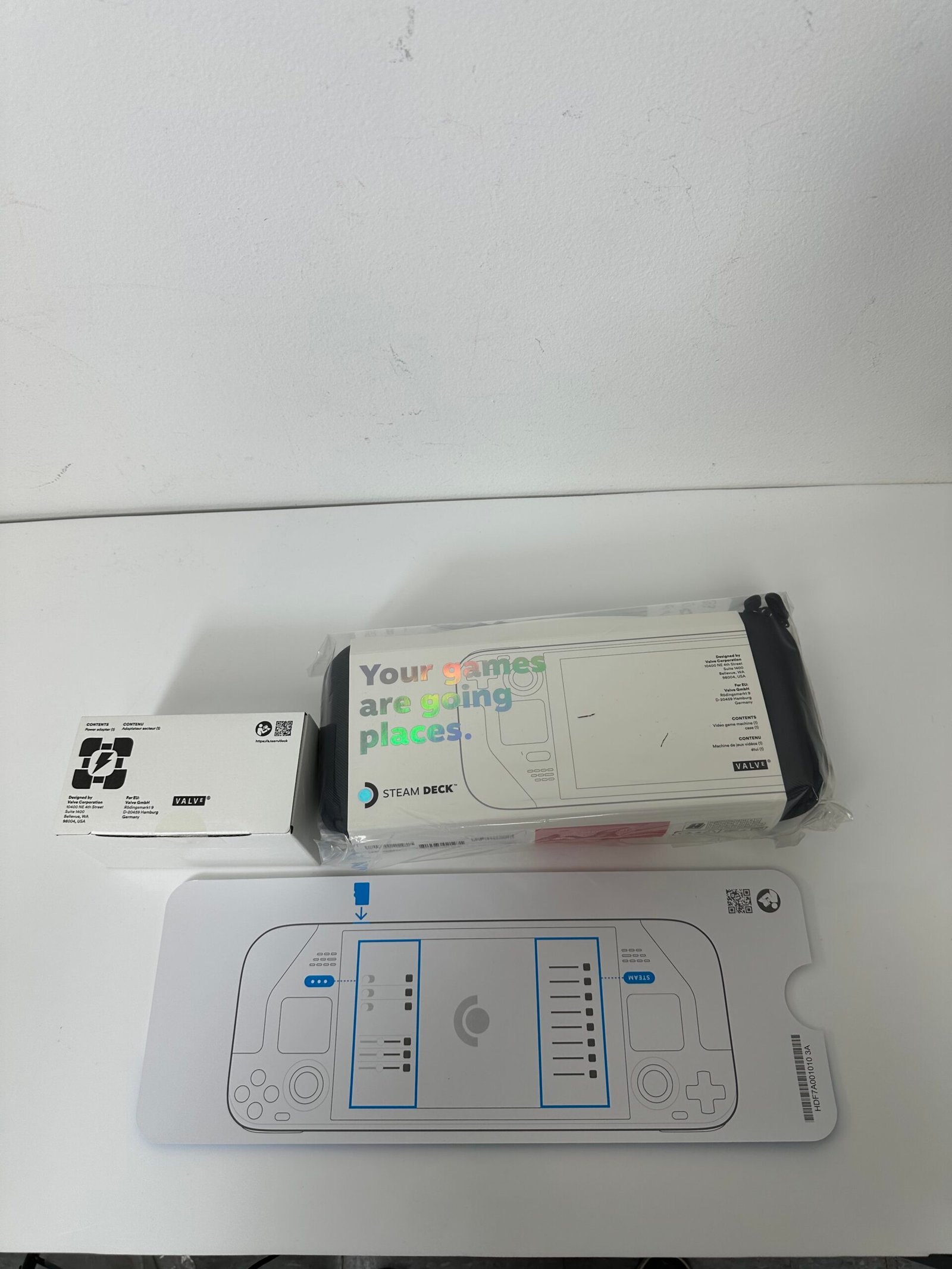 Valve Steam Deck - Console + Case Completo - Produto Novo (Sem Caixa)