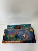 Masters of The Universe - Battlefield Warrior Powerful Protectors of Eternia - He-Man and Battle Cat - Produto Novo (Na Caixa)