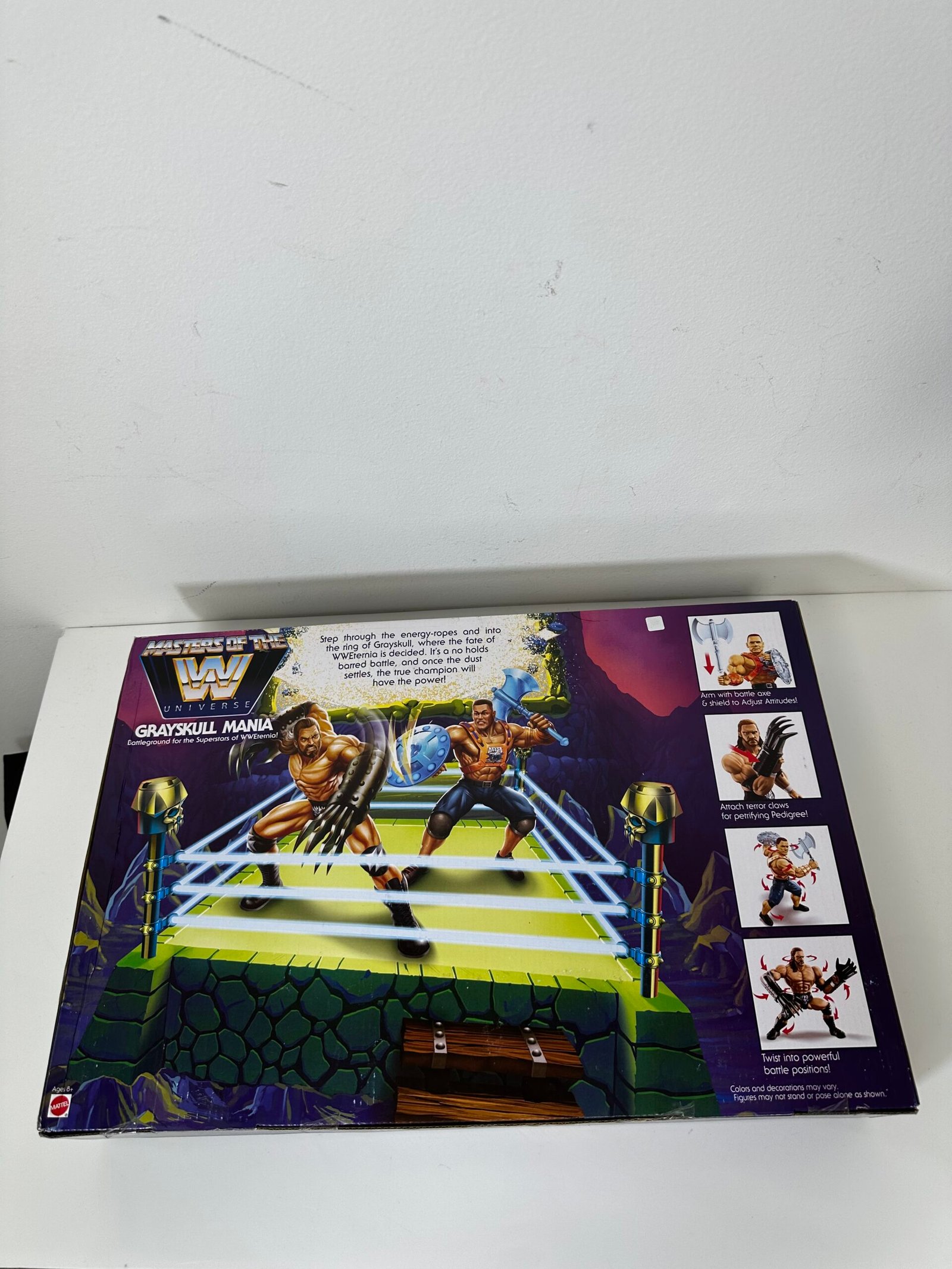 Masters Of The W Universe - Grayskull Mania - Terror Claws Triple H and John Cena - Produto Novo (Na Caixa) - Imagem 2