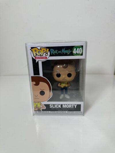 Funko POP! Animation - Rick and Morty - Slick Morty (440) - Produto Novo (Na Caixa) + Box de Proteção