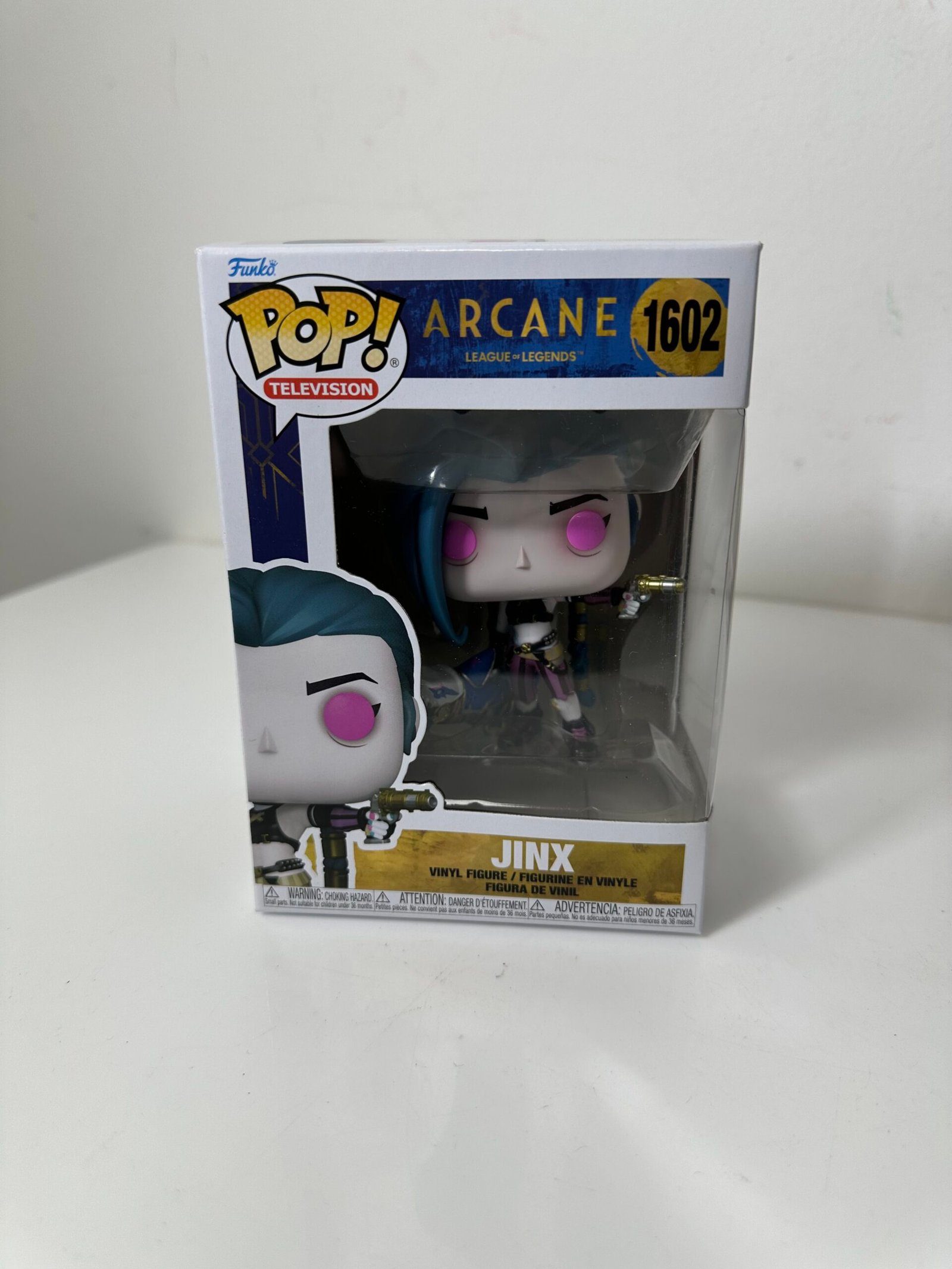 Funko POP! Television - Arcane League of Legends - Jinx (1602) - Produto Novo (Na Caixa)