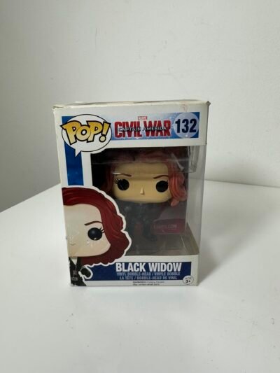 Funko POP! Marvel Captain America Civil War - Black Widow (132) - Produto Novo (Na Caixa)