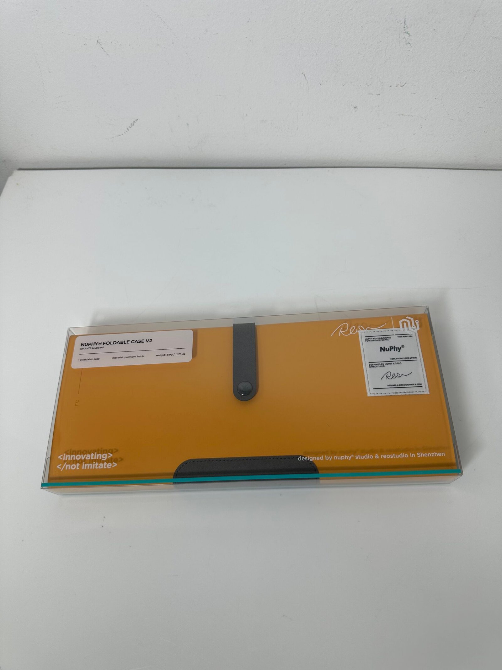 Nuphy Studio - Foldable Case V2 for Air75 Keyboard - Produto Novo (Lacrado) - Imagem 2
