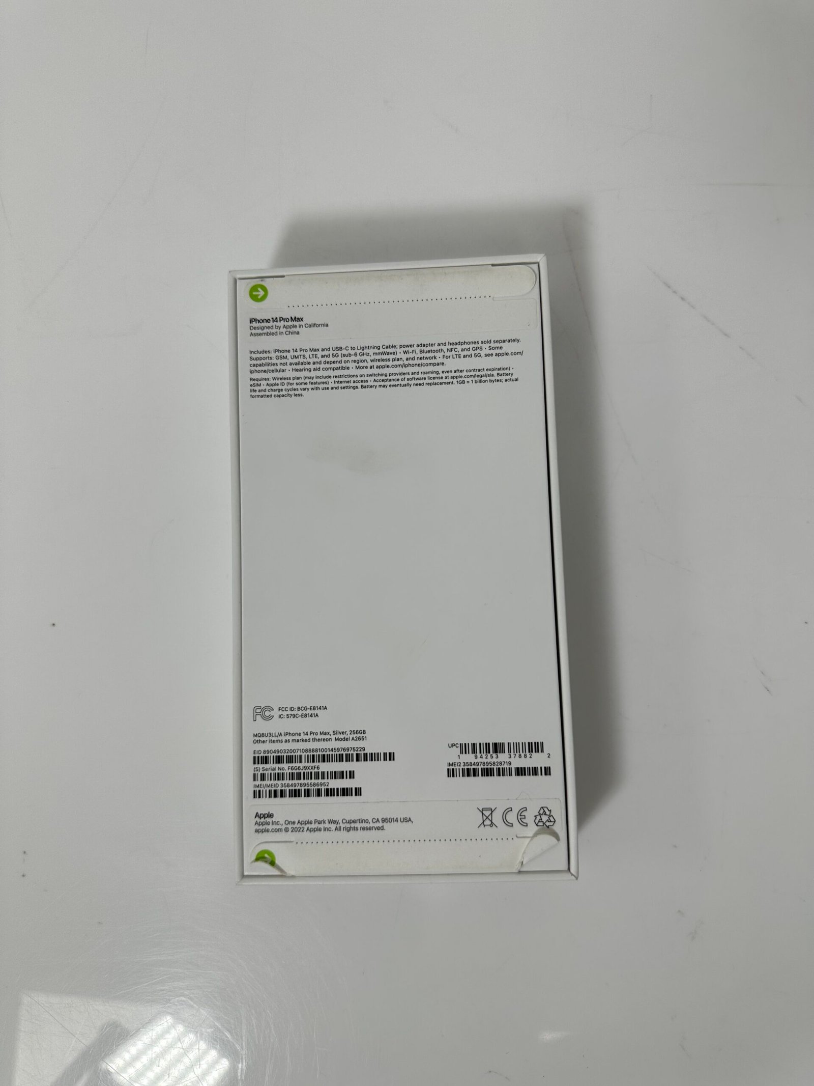 Iphone 14 Pro Max - 256GB - Color: Silver - PRODUTO NOVO (LACRADO!) - Imagem 5