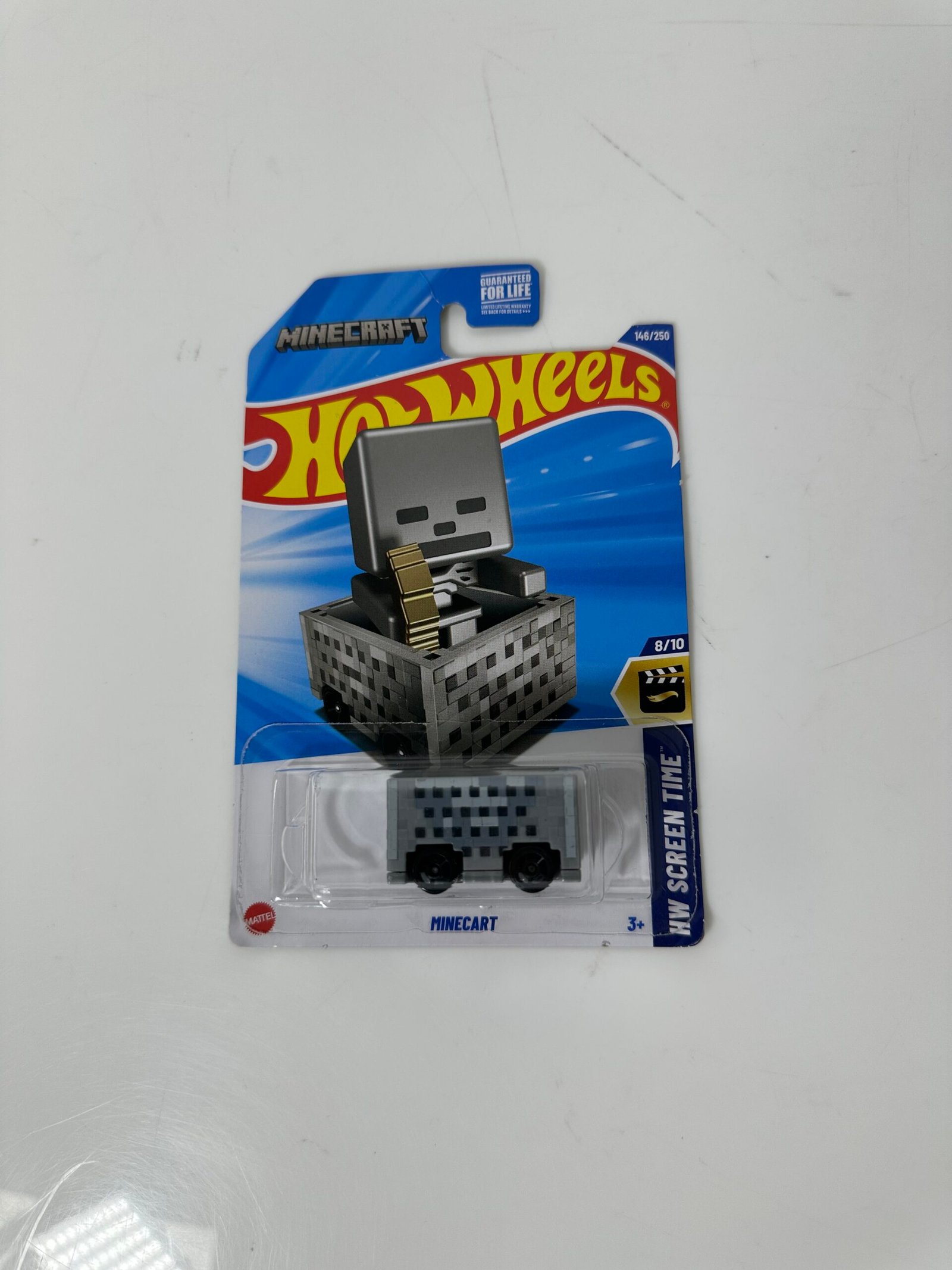 Hot Wheels - Minecraft - Minecart - 8/10 - Produto Novo (Na Caixa)