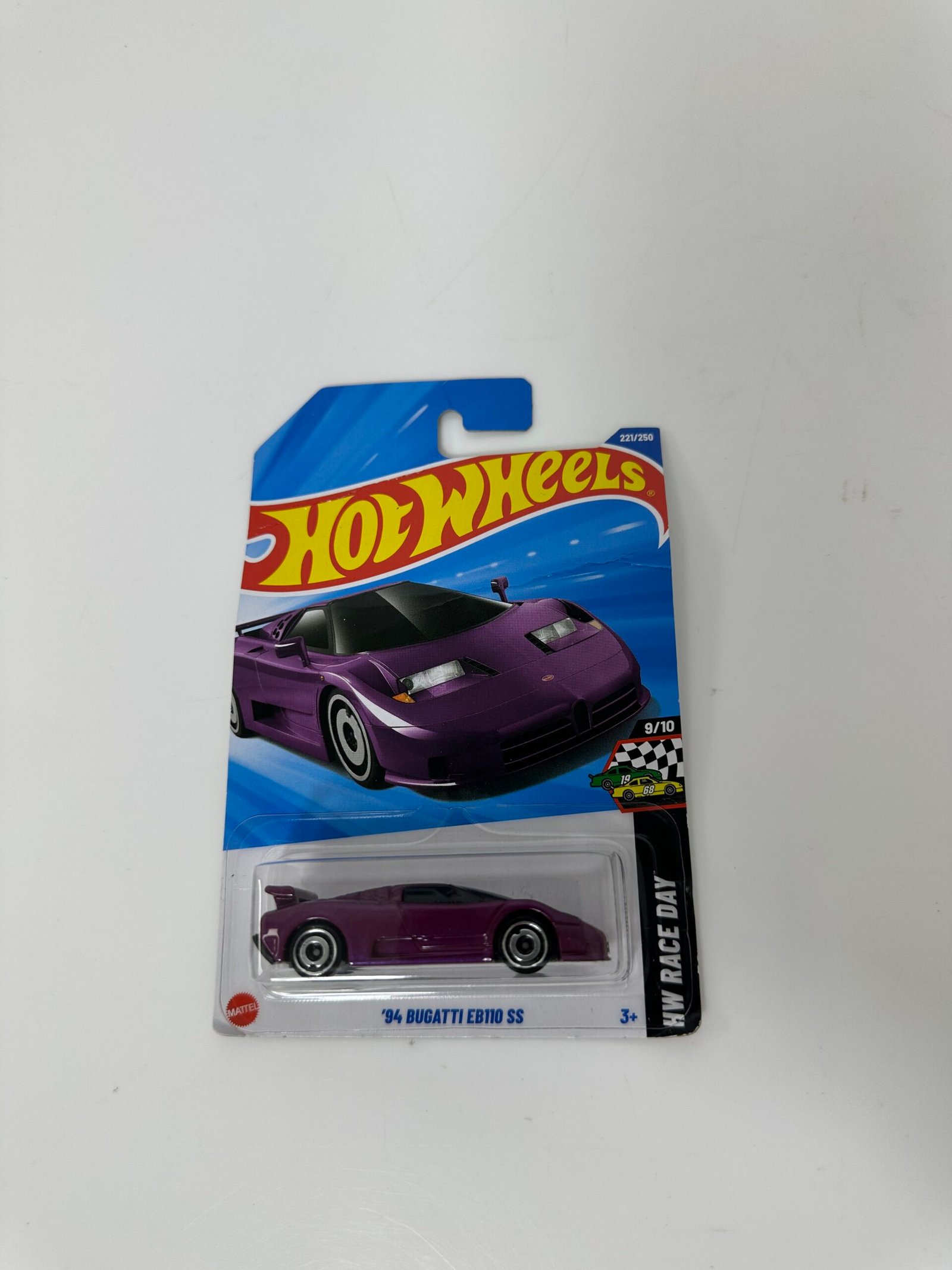 Hot Wheels - 94 Bugatti EB110 SS 9/10 - Produto Novo (Na Caixa)