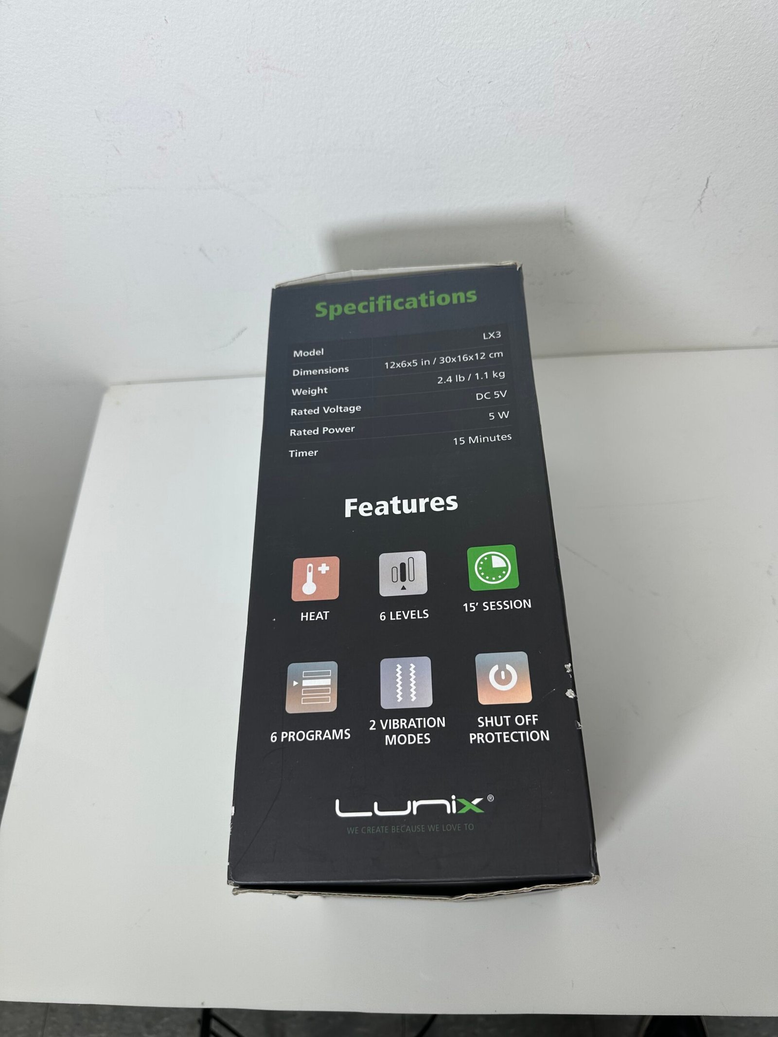 Lunix - Cordless Hand Massager - Produto Open Box - Imagem 5