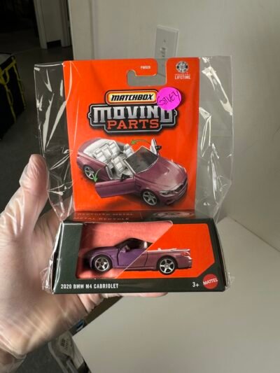 Matchbox - Moving Parts - 2020 BMW M4 Cabriolet - Produto Novo (Na Caixa)