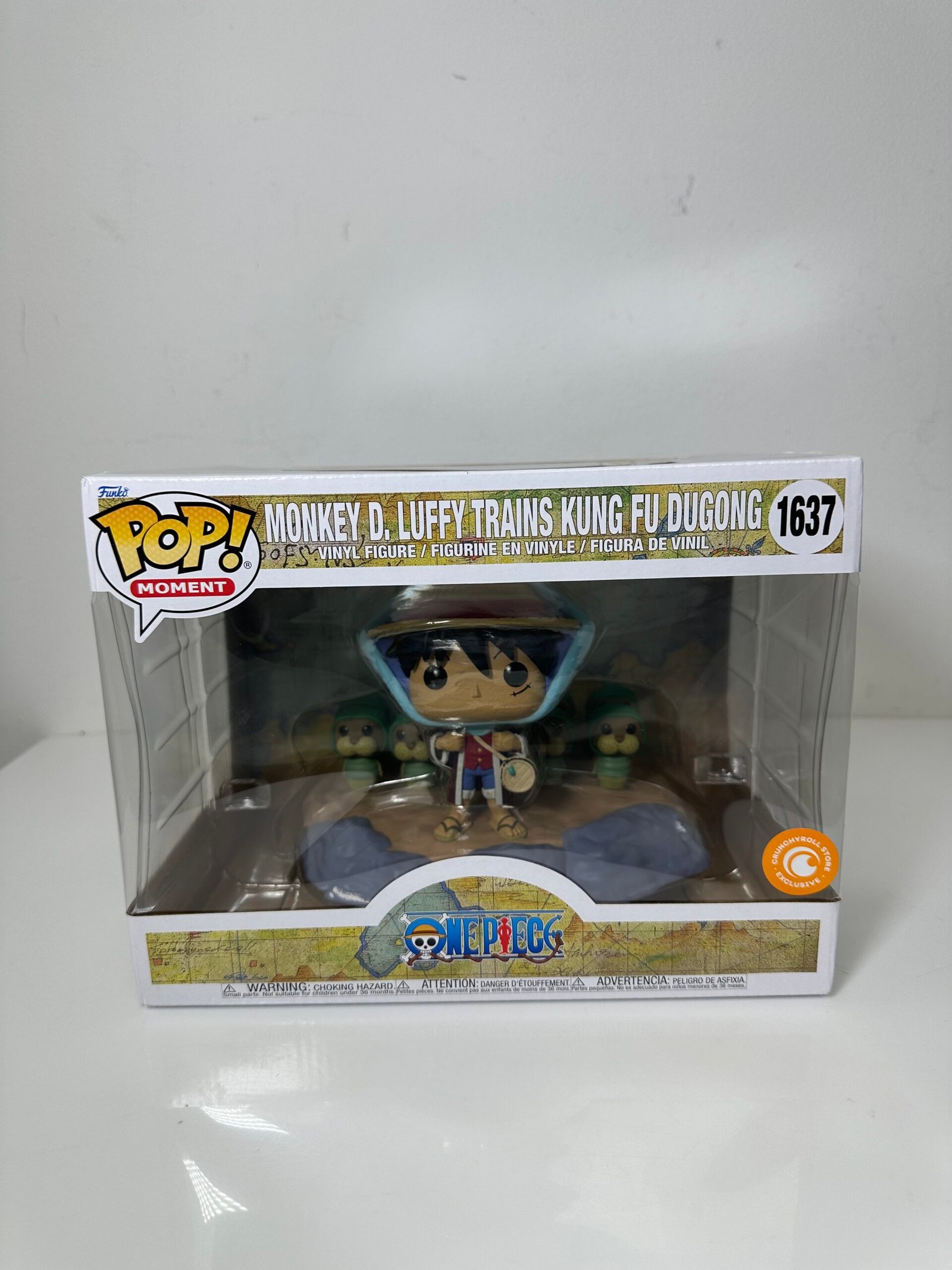 Funko Moment - OnePiece - Monkey D.Luffy Trains Kung Fu Dugong (1637) - Produto Novo (Na Caixa)