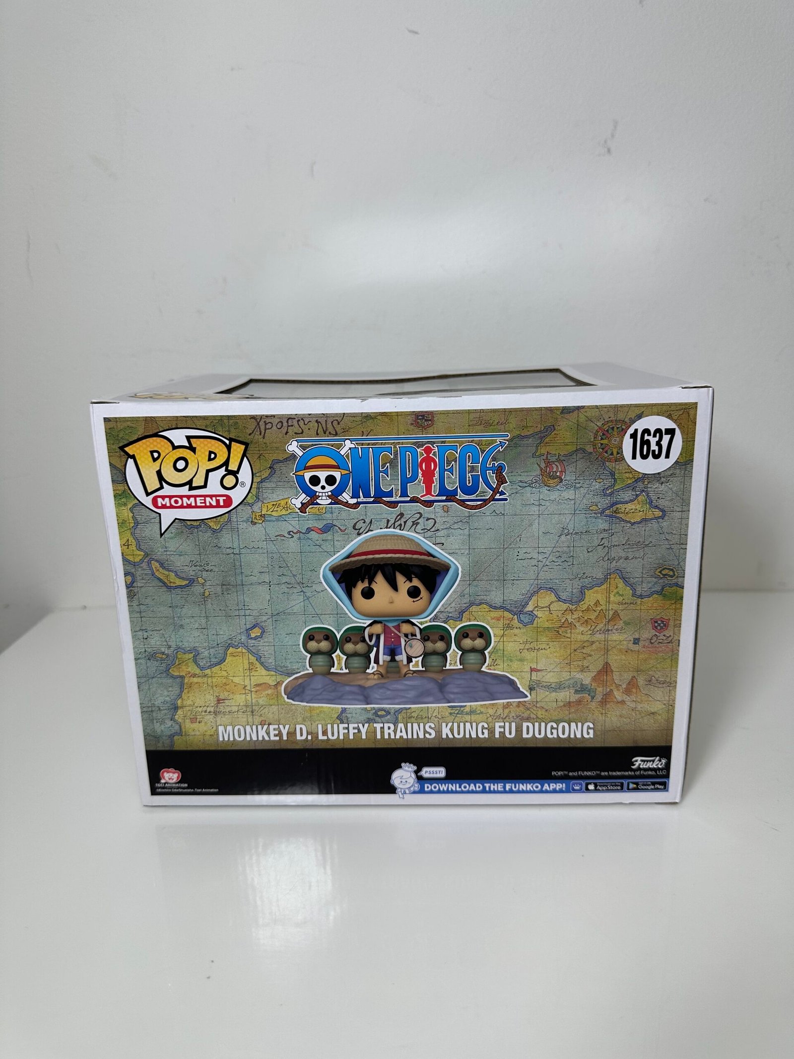 Funko Moment - OnePiece - Monkey D.Luffy Trains Kung Fu Dugong (1637) - Produto Novo (Na Caixa) - Imagem 2