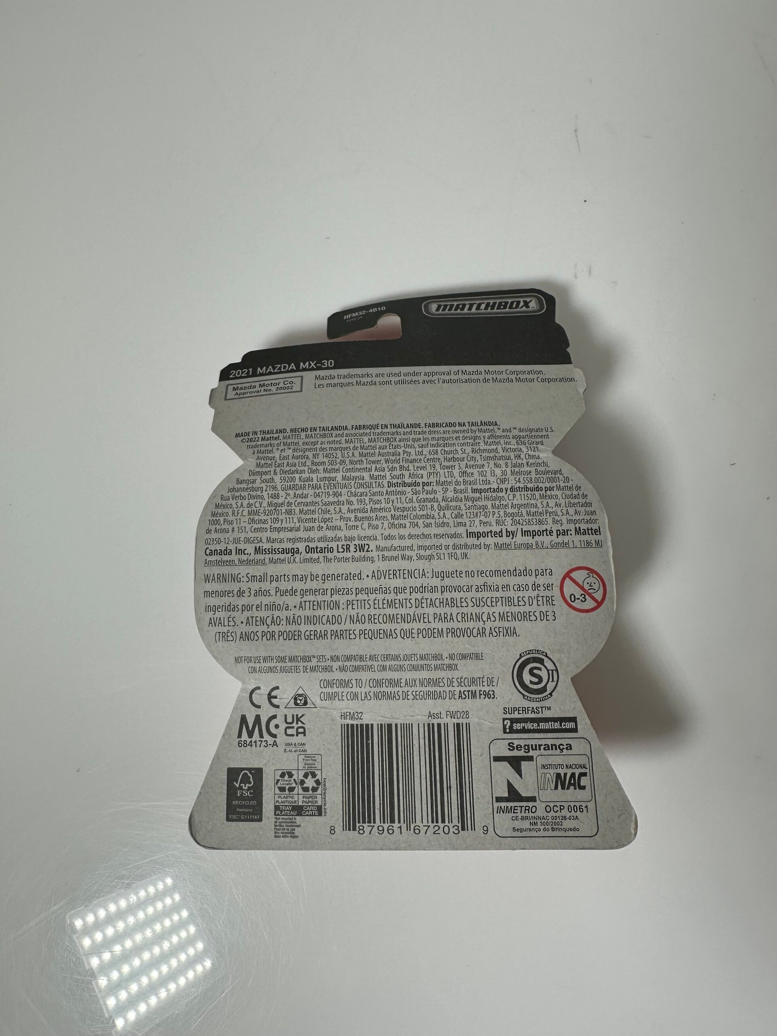 MatchBox - Moving Parts - 2021 Mazda MX-30 - Produto Novo (Na Caixa) - Imagem 2