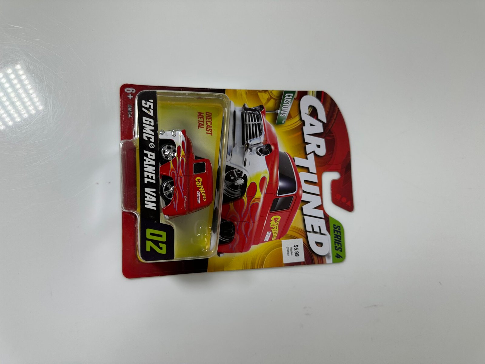 Car Tuned - Series 4 - 57 GMC Panel Van - Produto Novo (Na Caixa)
