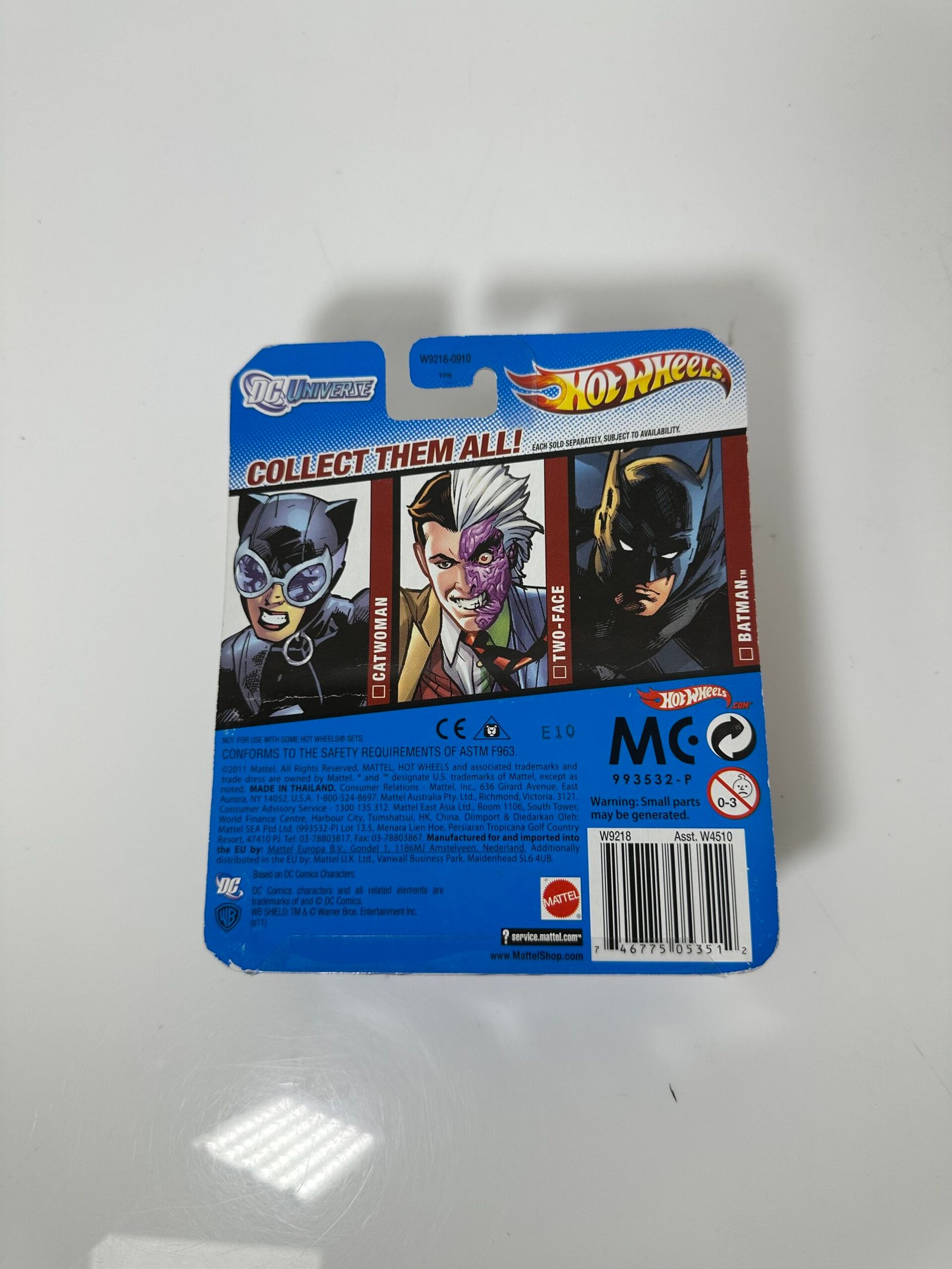 Hot Wheels - DC Universe - Two-Face - Produto Novo (Na Caixa) - Imagem 2