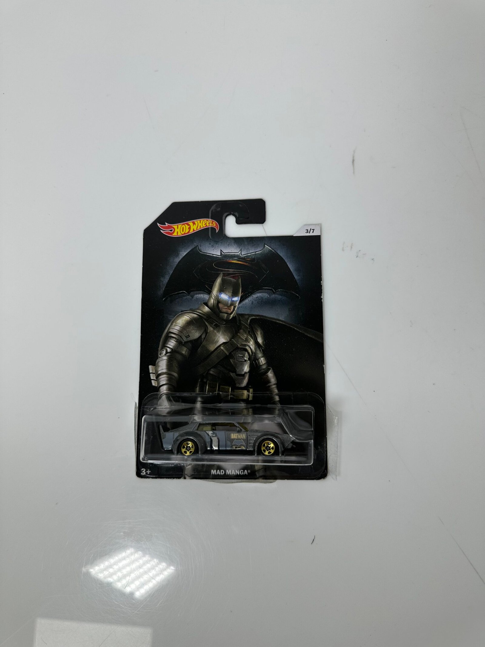 Hot Wheels - Batman Vs Superman - Mad Manga 3/7 - Produto Novo (Na Caixa)