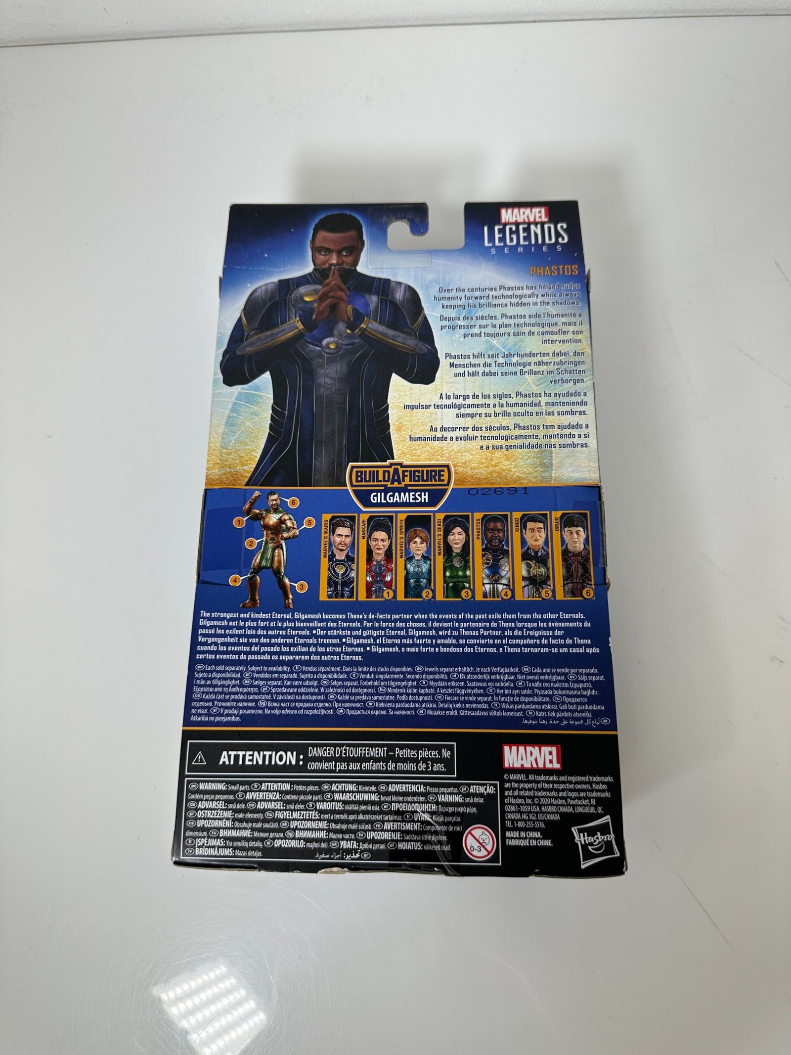 Hasbro - Marvel Legends Series - Eternals - Phastos - Produto Novo (Na Caixa) - Imagem 3