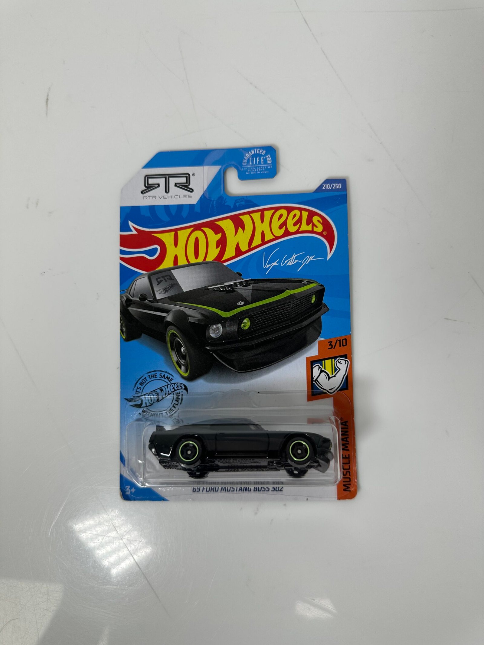 Hot Wheels - Muscle Mania 03/10 - 69 Ford Mustang Boss 302 - Produto Novo (Na Caixa)