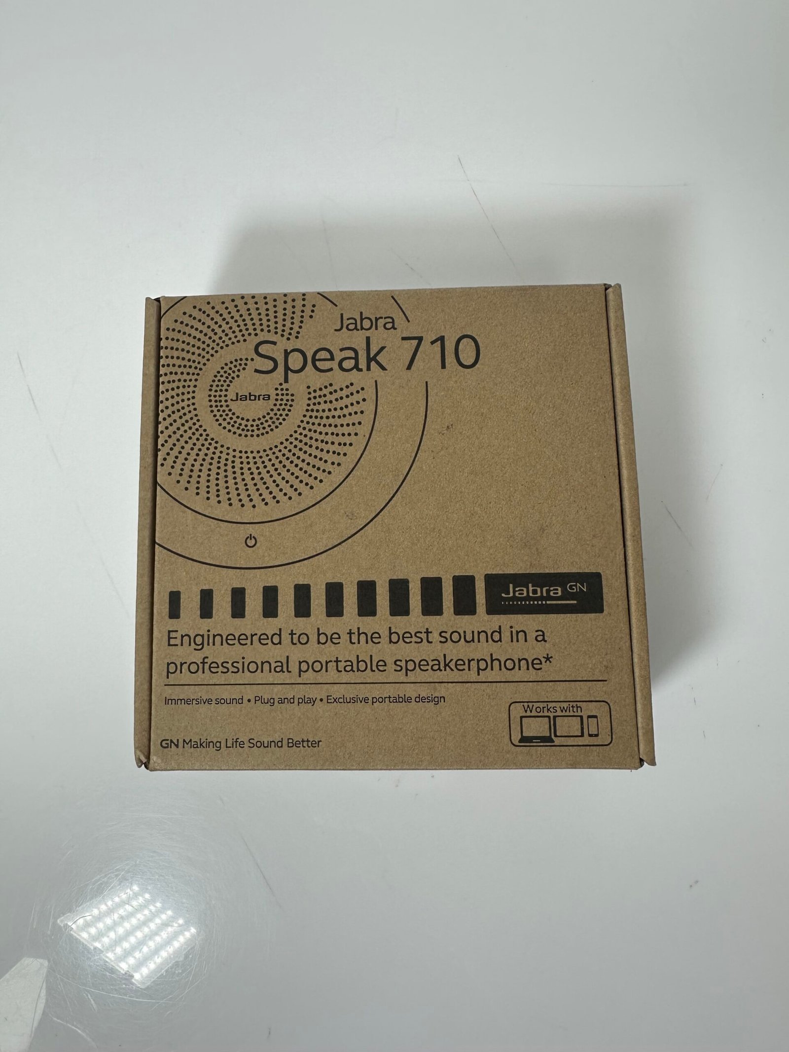 Jabra - Speak 710 - Portable Speakerphone - Produto Novo (Lacrado)