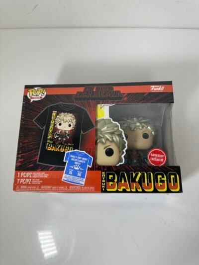 Funko Pop! Tees - My Hero Academia - Katsuki Bakugo - T-Shirt Size: XL - Produto Novo (Lacrado)