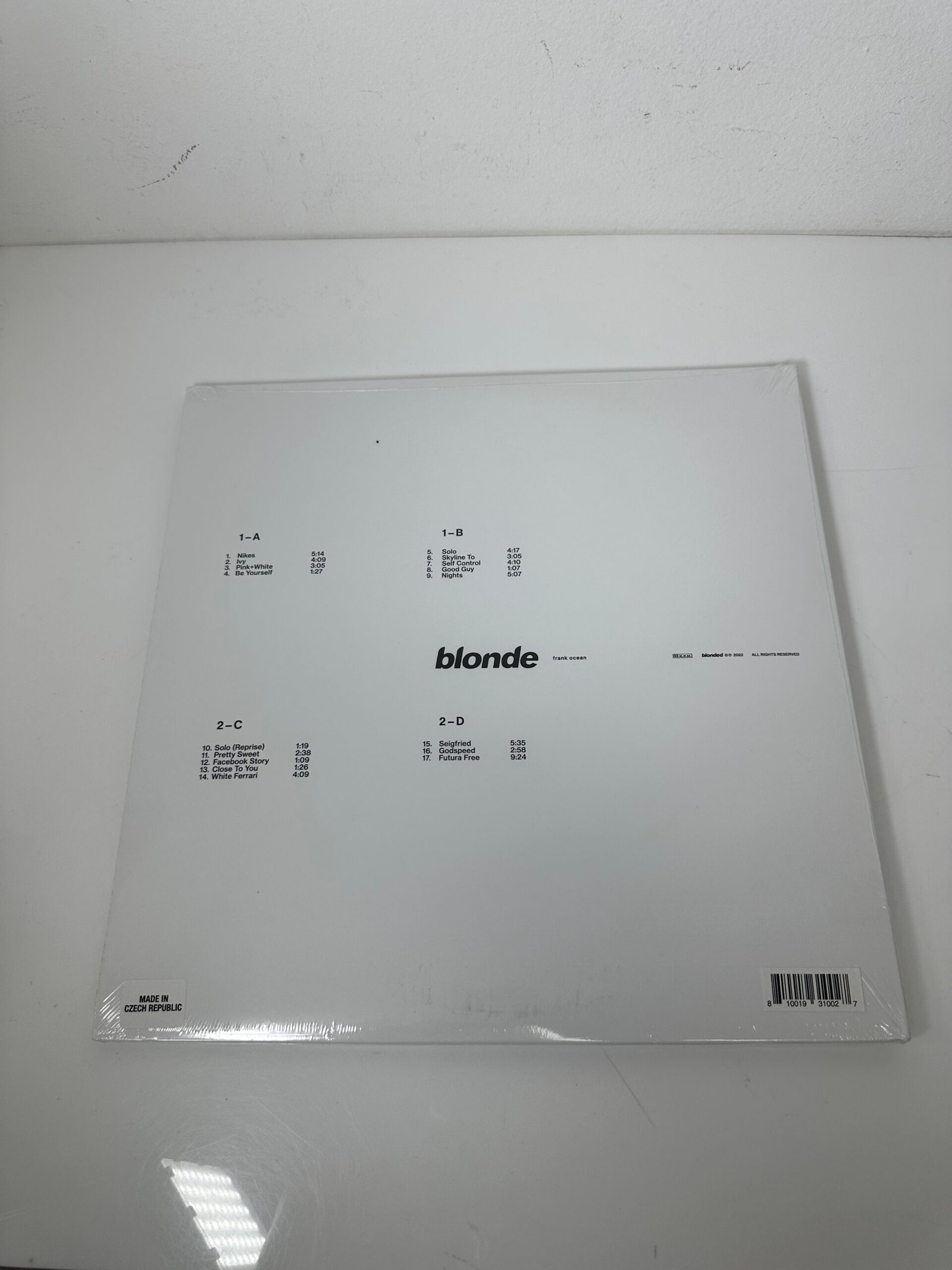 Frank Ocean - Blonde - Vinil 2 discs - Produto Novo (Lacrado) - Imagem 3