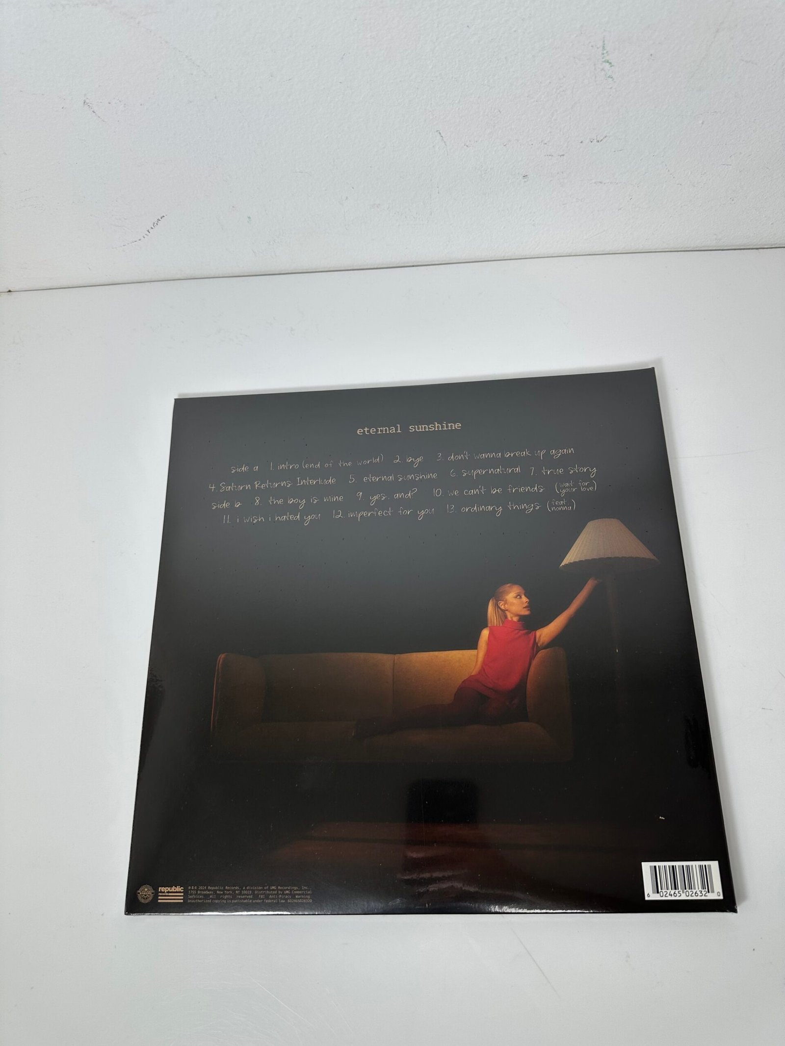 Ariana Grande - LP Eternal Sunshine - Produto Novo (Lacrado)