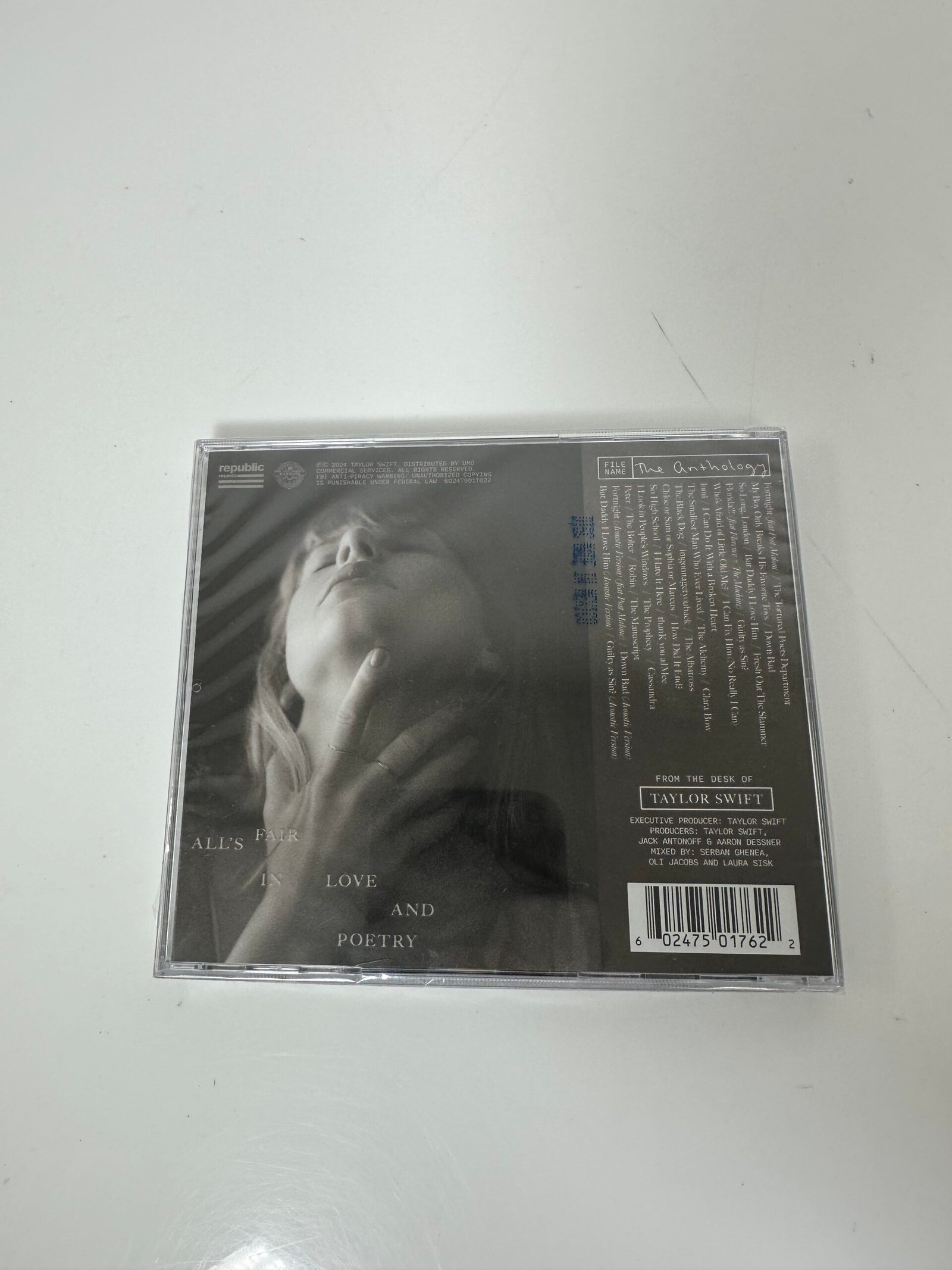 Taylor Swift - CD The Anthology - The Tortured Poets Department - Produto Novo (Lacrado) - Imagem 2
