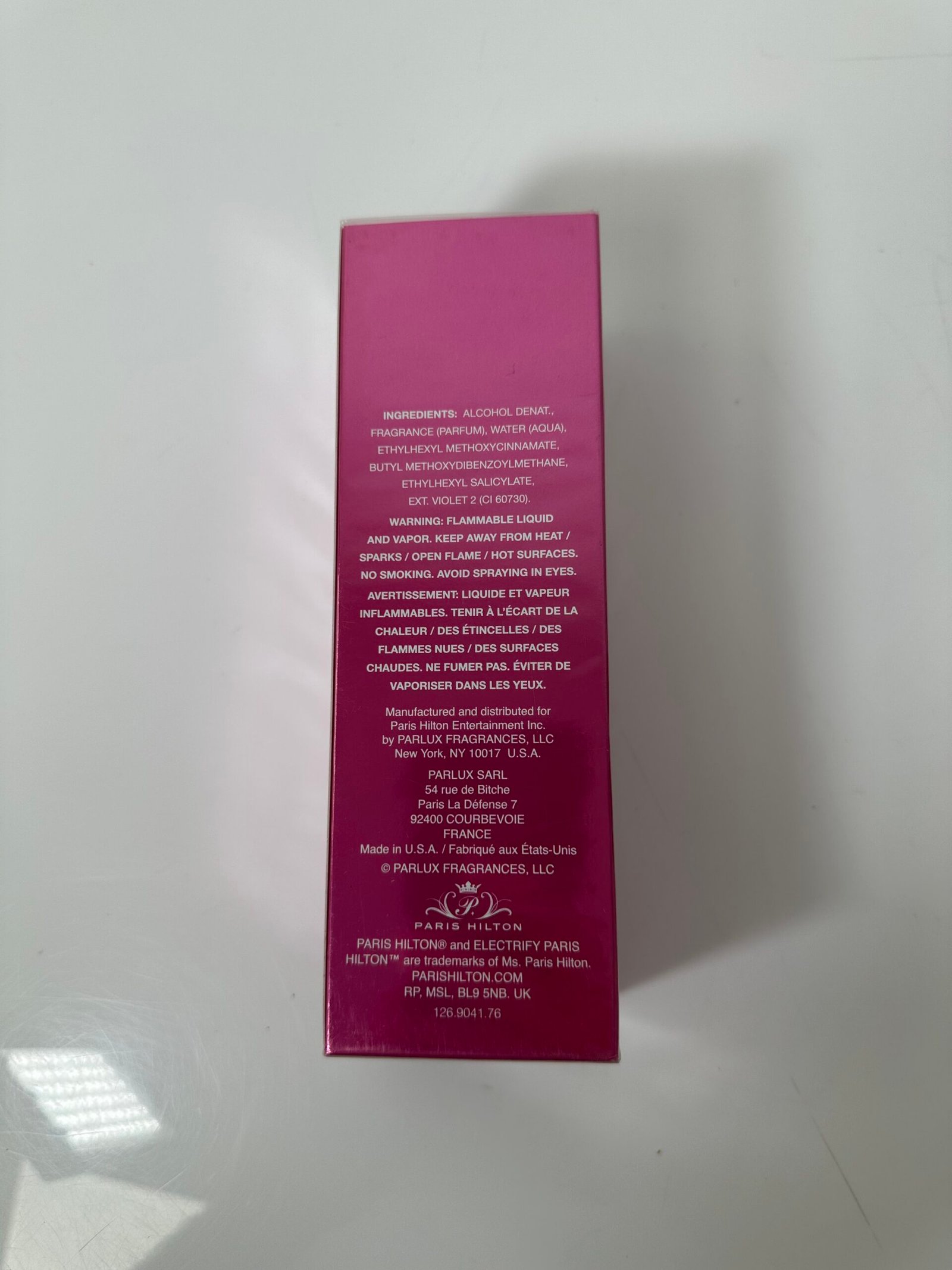 Paris Hilton - Electrify - Perfume 100ml - Produto Novo (Lacrado) - Imagem 2