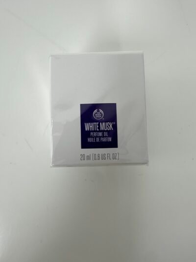 The Body Shop White Musk Perfume Oil 20ml ALCOHOL FREE - Produto Novo (Lacrado) (cópia)
