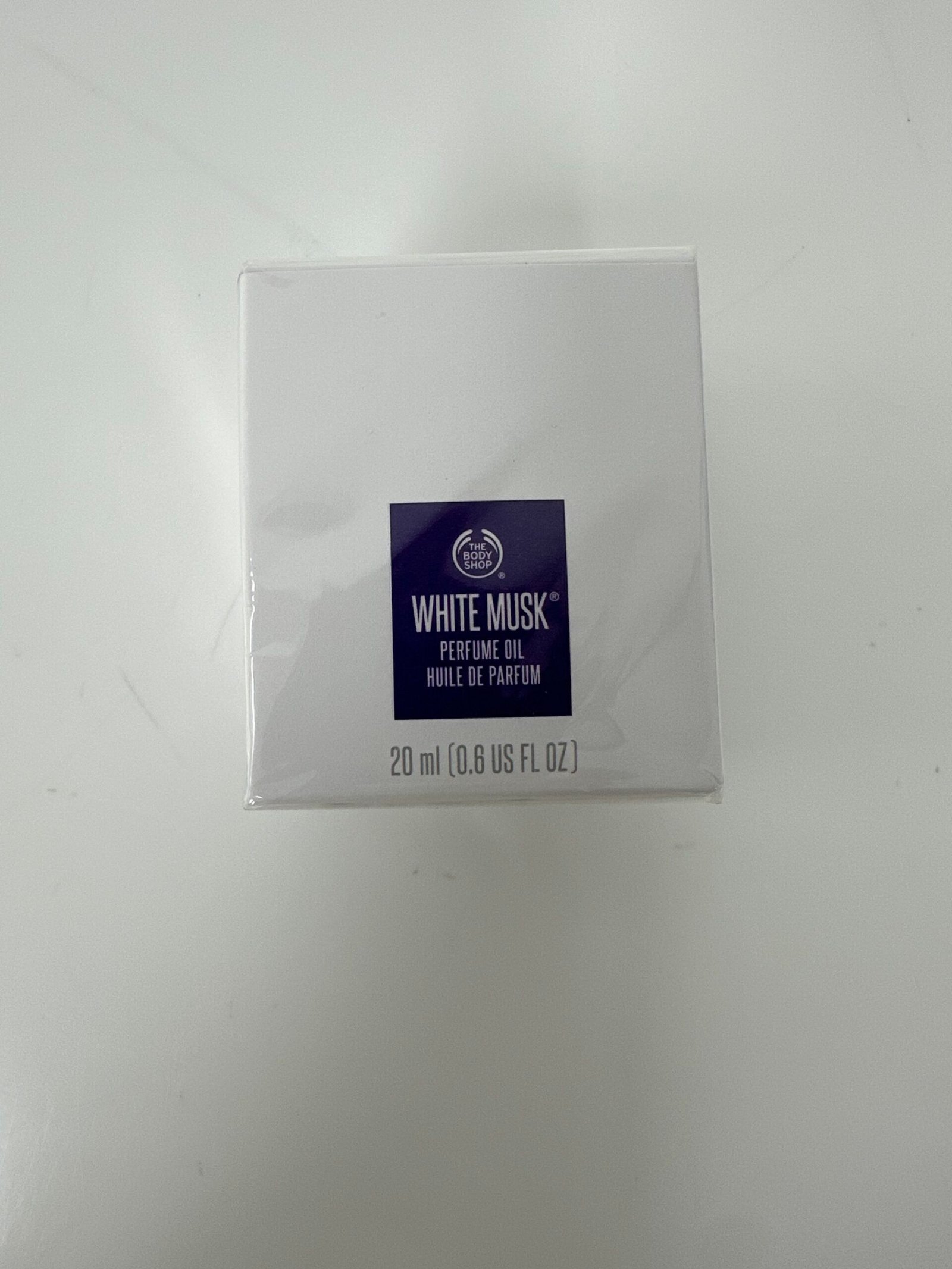 The Body Shop White Musk Perfume Oil 20ml ALCOHOL FREE - Produto Novo (Lacrado) (cópia)