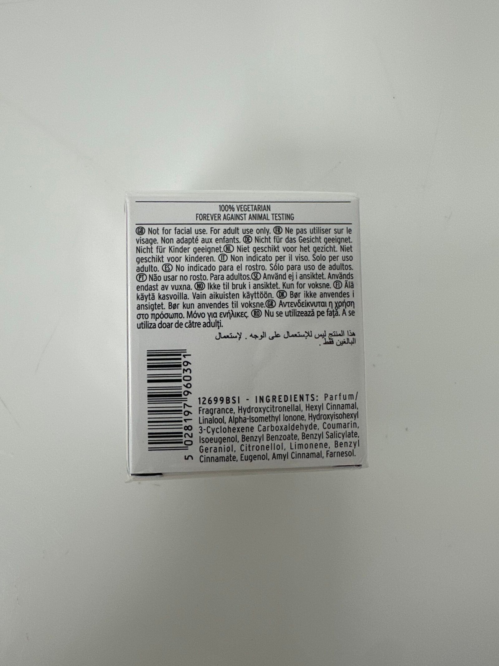 The Body Shop White Musk Perfume Oil 20ml ALCOHOL FREE - Produto Novo (Lacrado) (cópia) - Imagem 2