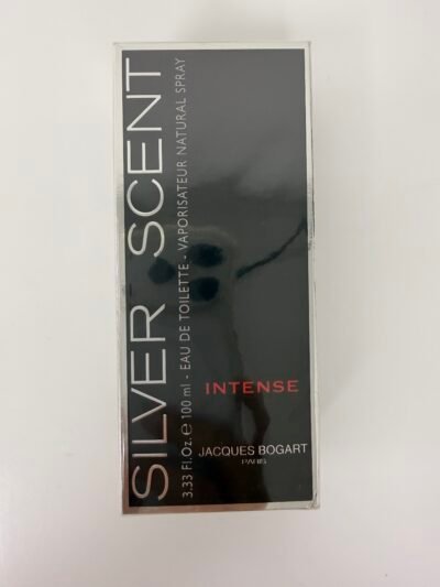 Jacques Bogart Silver Scent Intense Men Eau De Toilette Spray, 3.33 Ounce- Perfume Novo (Lacrado)