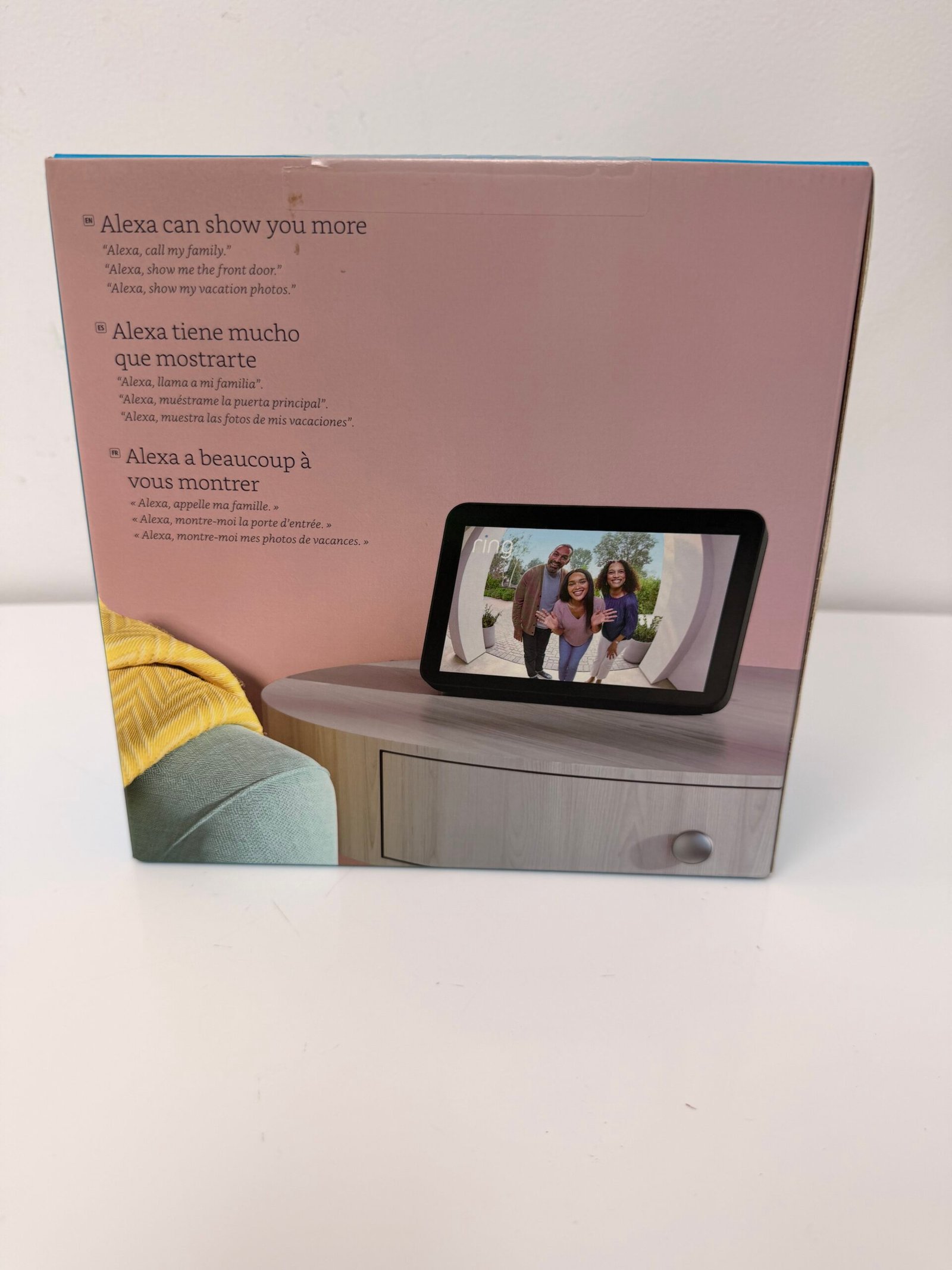 New Echo Show 8 (2nd Gen) | HD smart display with Alexa and 13 MP camera Black- Produto Novo (Na caixa) - Imagem 2