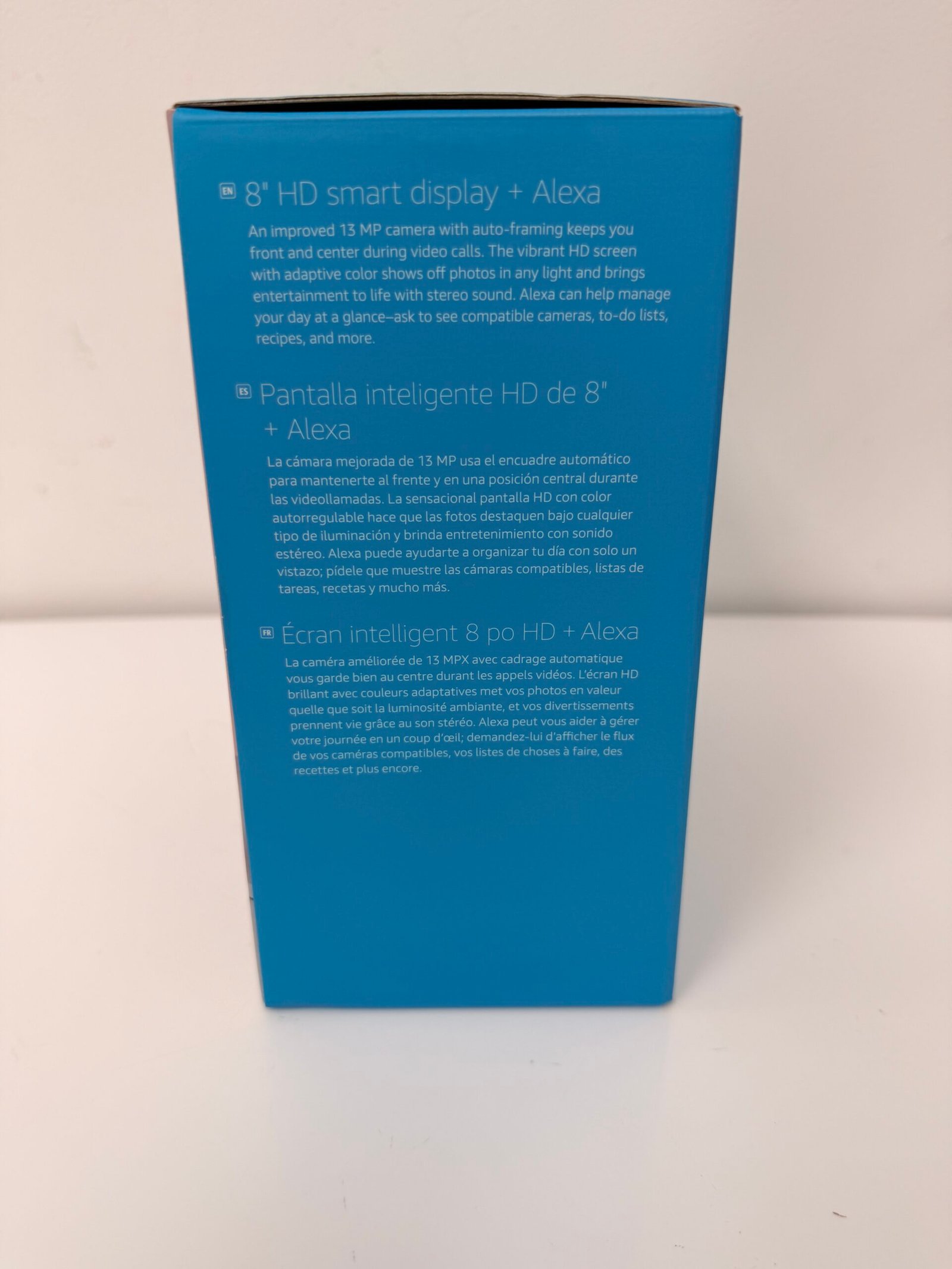 New Echo Show 8 (2nd Gen) | HD smart display with Alexa and 13 MP camera Black- Produto Novo (Na caixa) - Imagem 4