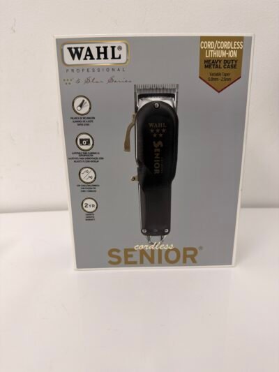 Wahl 08504-308 Professional 5-Star Series Cordless Senior Barber Clipper NEW (Novo)