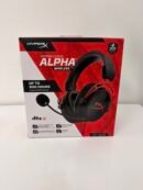 HyperX Could Alpha Wireless Gaming Headset for PC - Black: Adjustable Headband- Produto Novo