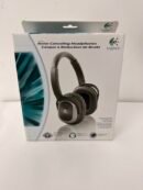 Logitech Noise-cancelling Headphones Grey/Black -980409 Produto (Novo)