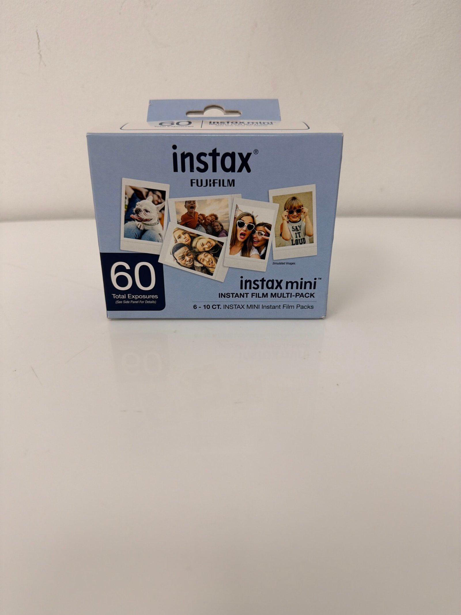 Fujifilm Instax Mini Instant Film Value Pack - 60 Exposures - New Sealed - Produto Novo (Na Caixa)