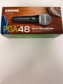 Shure PGA48-XLR Dynamic Vocal Handheld Mic with XLR Microphone Cable 15FT OEM - Produto novo (Na caixa)