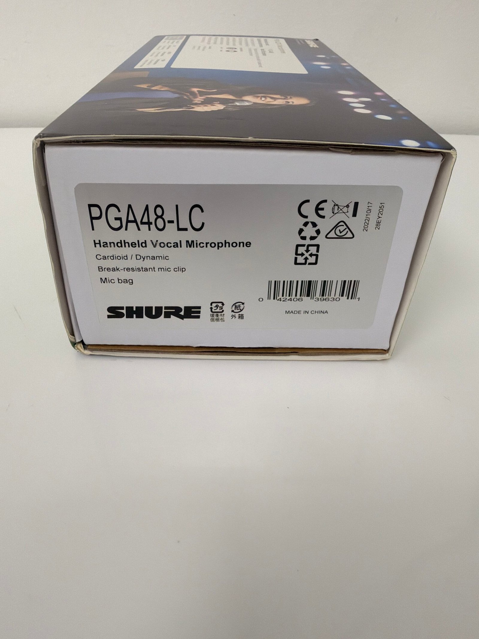 Shure PGA48-XLR Dynamic Vocal Handheld Mic with XLR Microphone Cable 15FT OEM - Produto novo (Na caixa) - Imagem 4