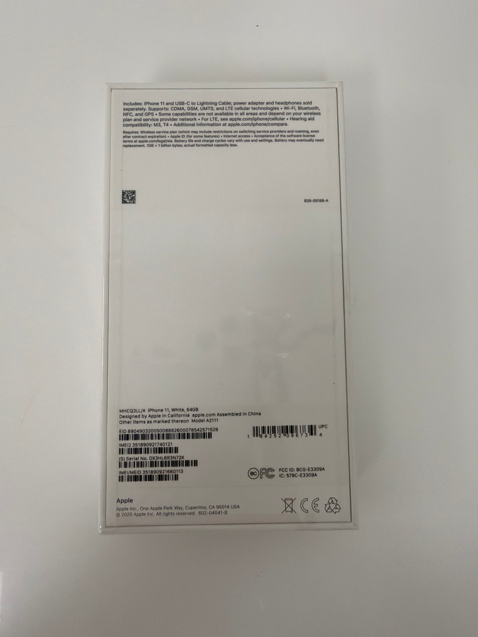 Iphone 11 64GB, White (Novo) (Lacrado) - Imagem 2