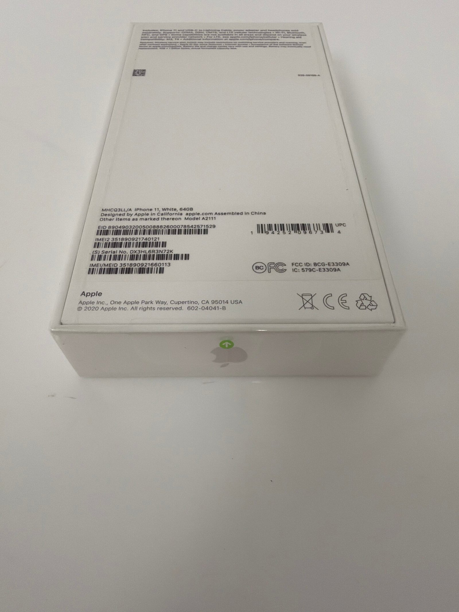 Iphone 11 64GB, White (Novo) (Lacrado) - Imagem 3