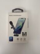 Lavalier Microphone Wireless Audio Video Recording Mini Mic For iPhone- Produto Novo (Lacrado)