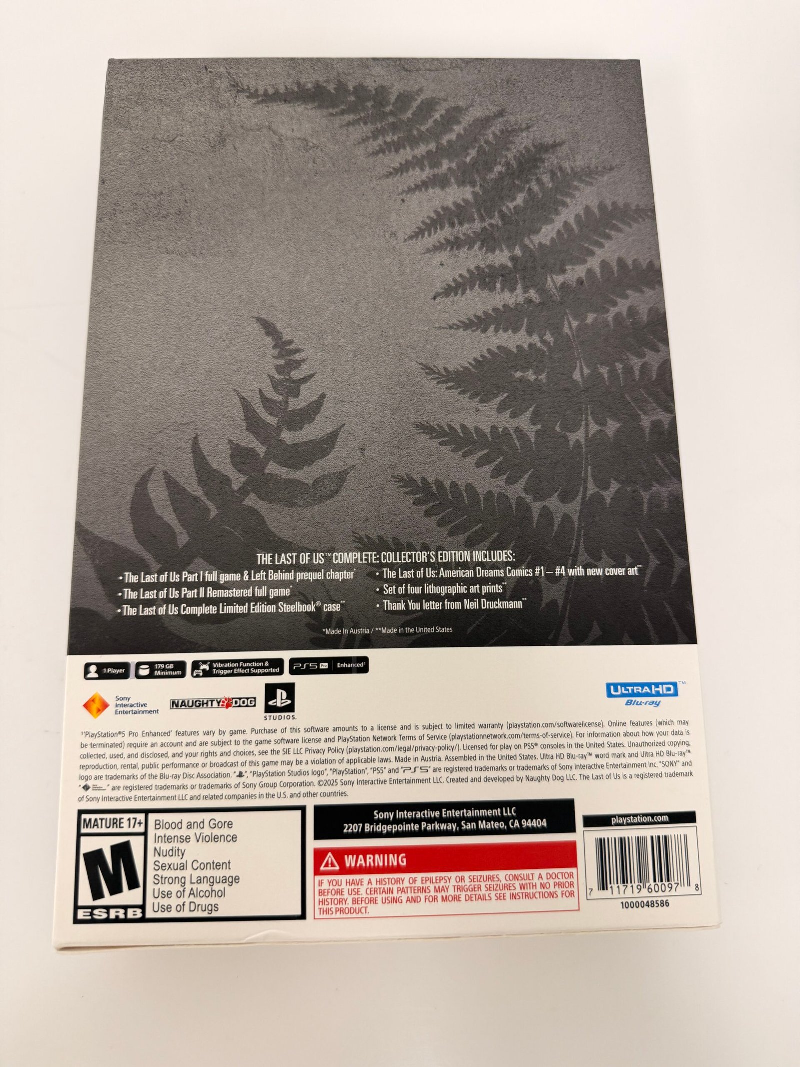 The Last of Us Complete Collector’s Edition – PS5 In Hand MINT NEW In Box - Imagem 3