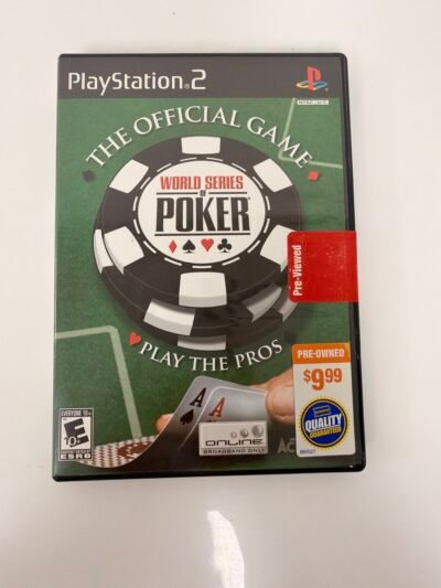 world series of poker - Playstation 2 - Produto Usado