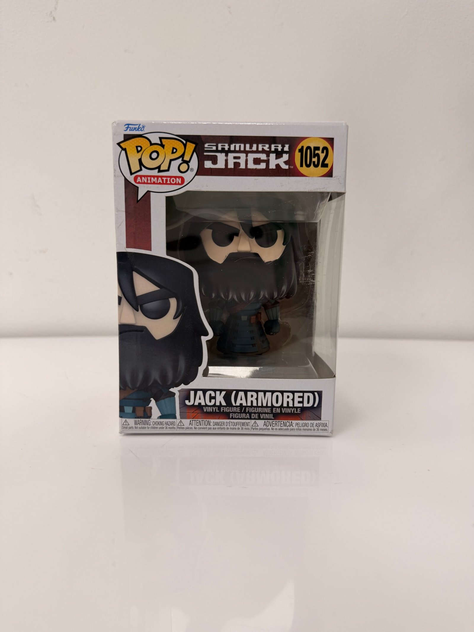 Funko Pop! Samurai Jack - Armored Jack Pop! Vinyl Figure (Bundled with Compatible Pop Box Protector Case)
