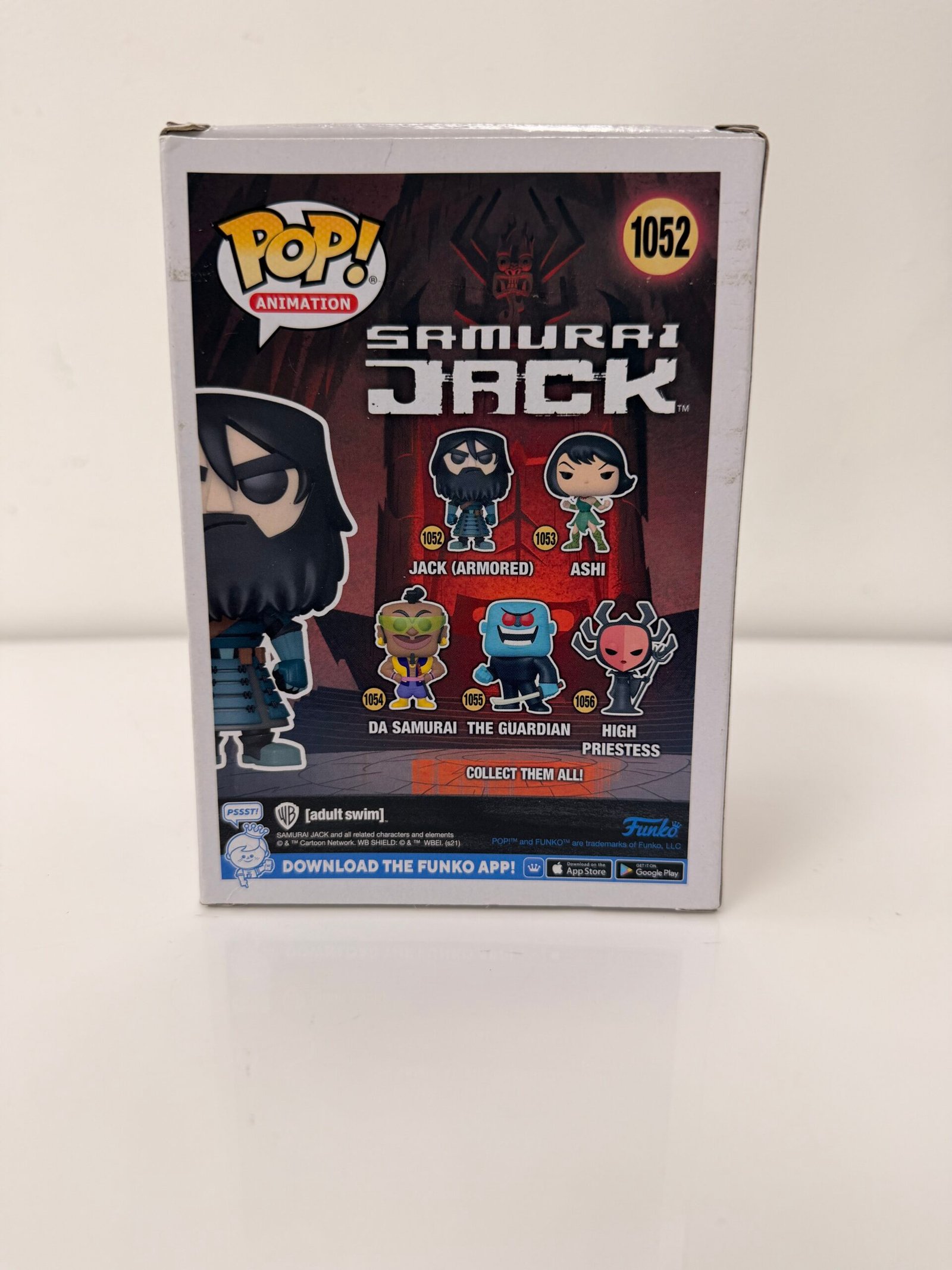Funko Pop! Samurai Jack - Armored Jack Pop! Vinyl Figure (Bundled with Compatible Pop Box Protector Case) - Imagem 2