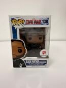 Funko Pop! Marvel: Captain America Civil War - Black Panther (Unmasked Limited Exclusive) #138