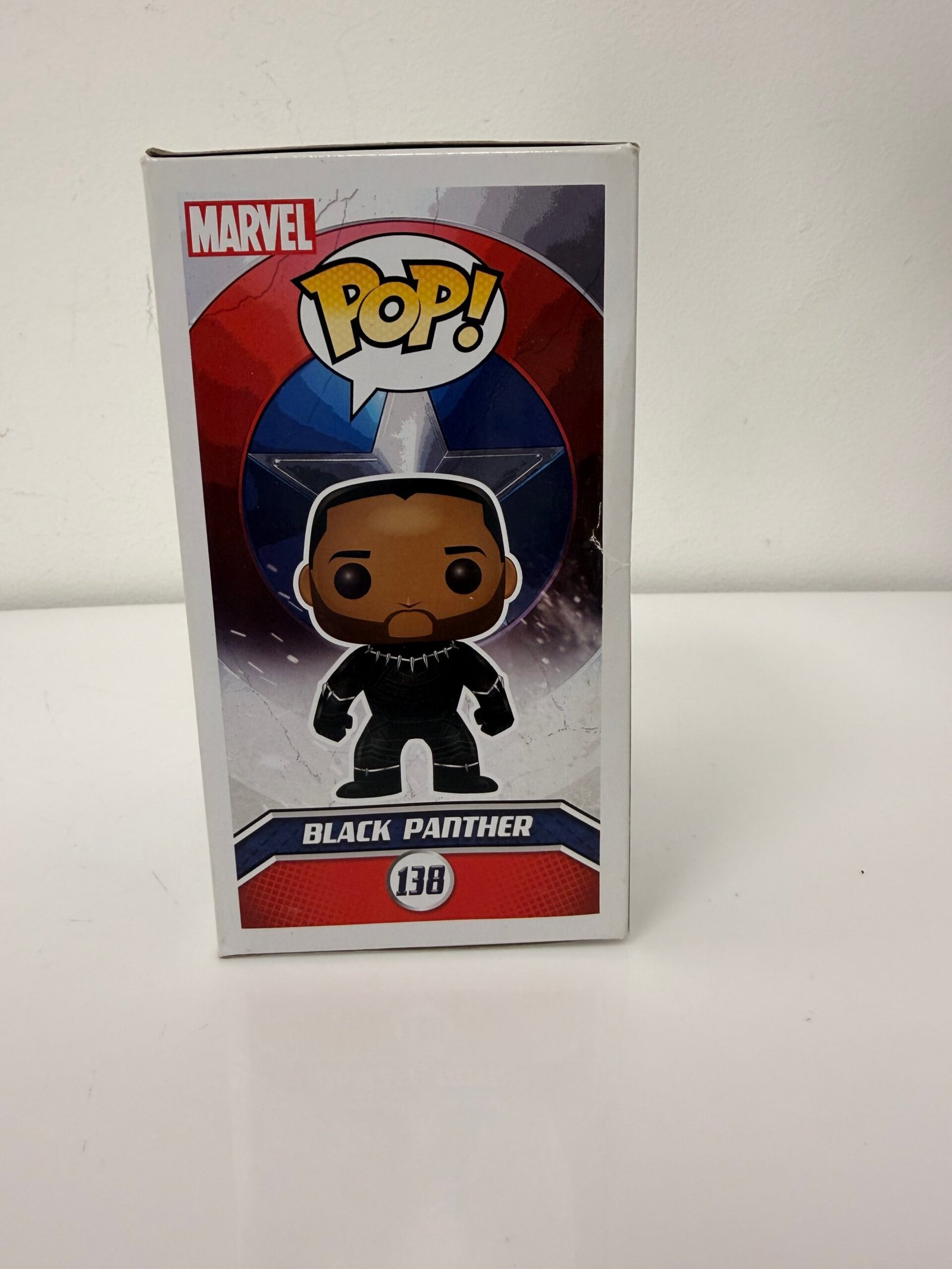 Funko Pop! Marvel: Captain America Civil War - Black Panther (Unmasked Limited Exclusive) #138 - Imagem 2