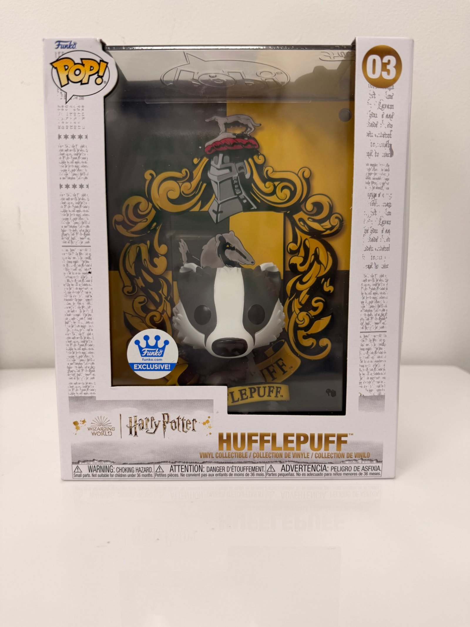 Funko Pop! Art Covers: Harry Potter - Hufflepuff Shop Exclusive(03)