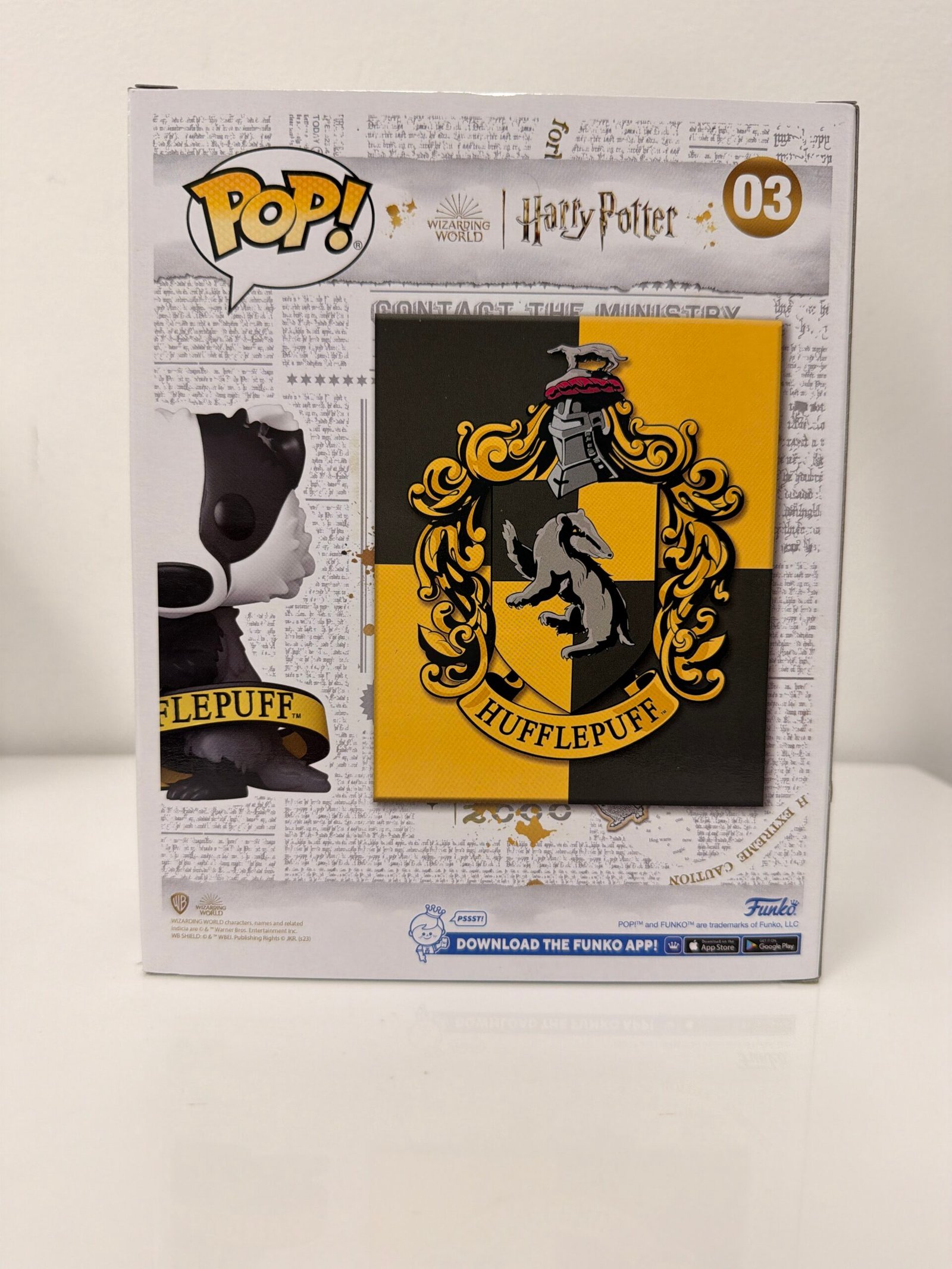 Funko Pop! Art Covers: Harry Potter - Hufflepuff Shop Exclusive(03) - Imagem 2