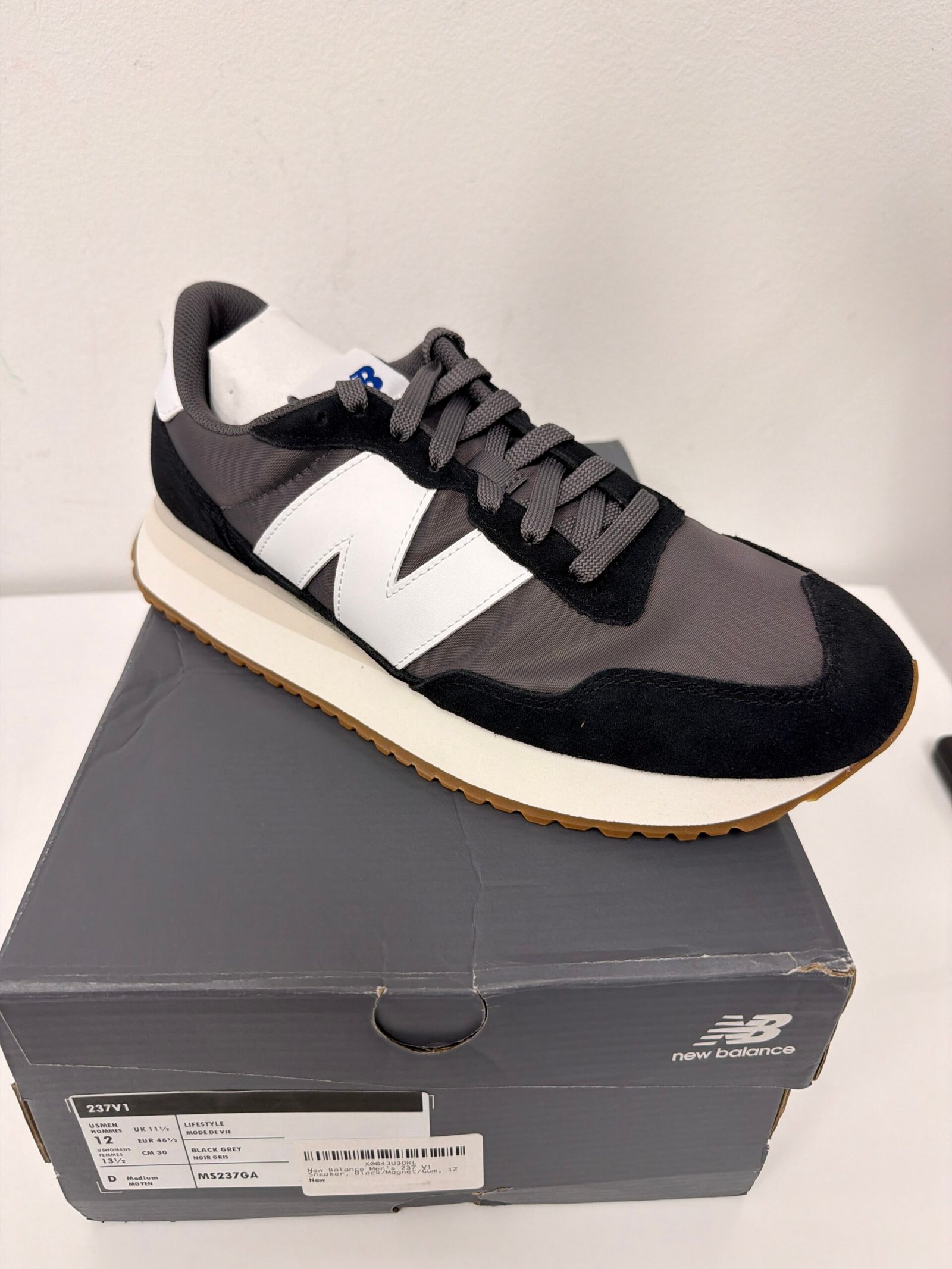 New Balance Men's 237- Tamanho 12US - Produto Novo (Na caixa) - Imagem 2
